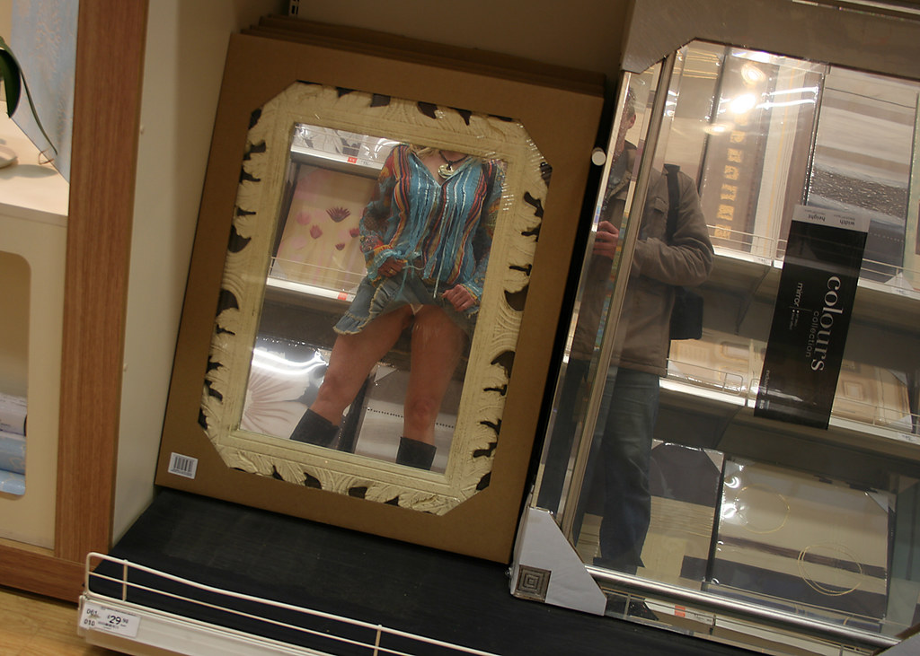 mirror Shopping for mirrors at B&Q Charlie and Brian Flickr