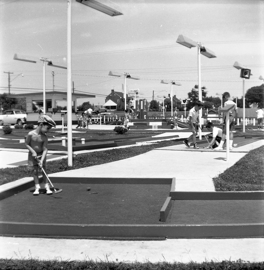 scene at PuttPutt in Lynchburg, Virginia July, 1960 Flickr
