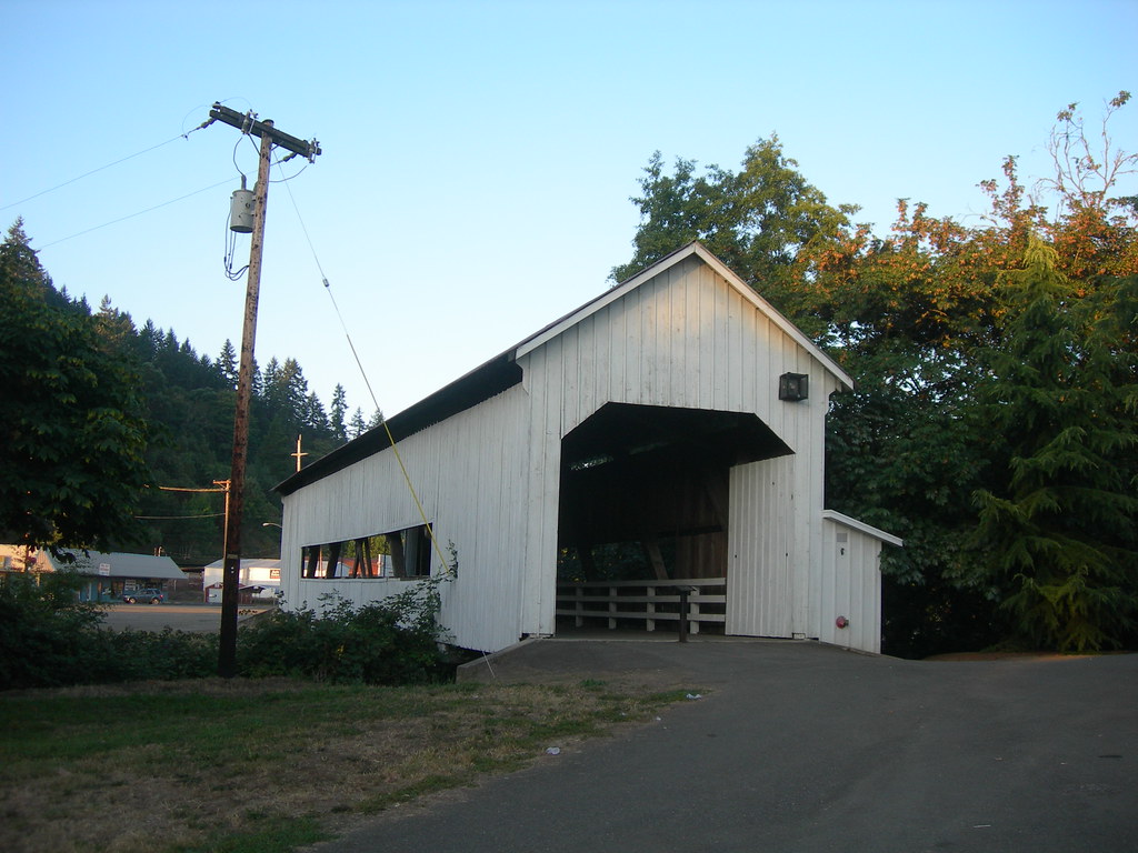 Horse Creek Covered Bridge Constructed in 1930 over Horse … Flickr