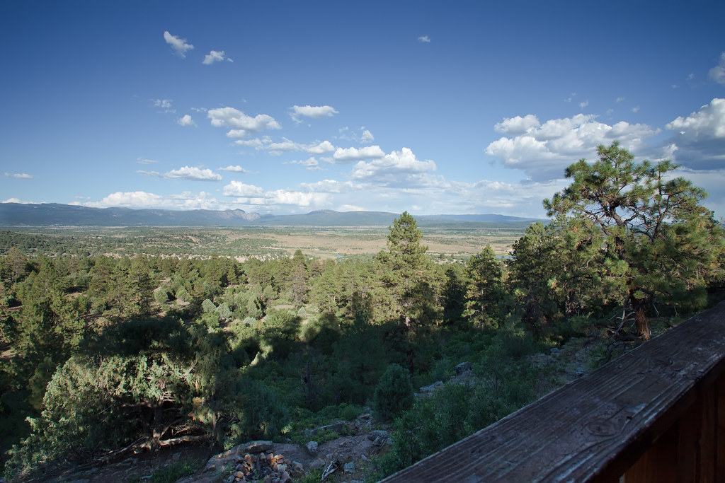Vista de Brazos from the Rutheron, NM Cabin Our location i… Flickr