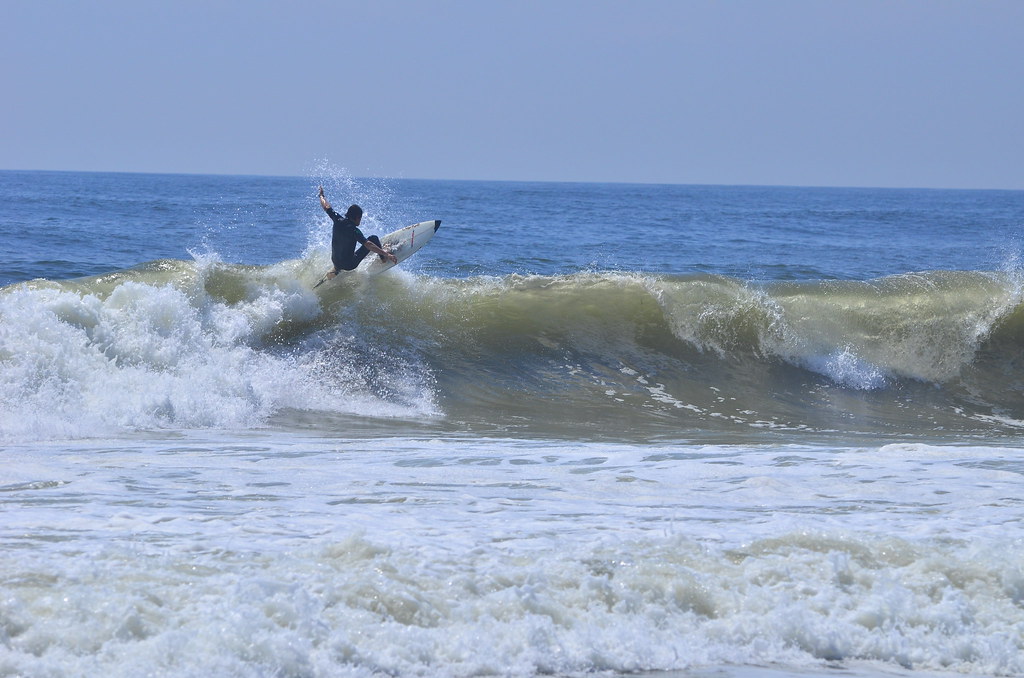 surfing surfer Long Beach NY Long Beach New York Hurricane… Flickr