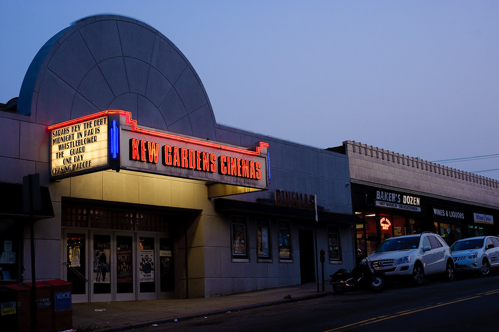 Kew Gardens Cinema A small indie theater in Kew Gardens, Q