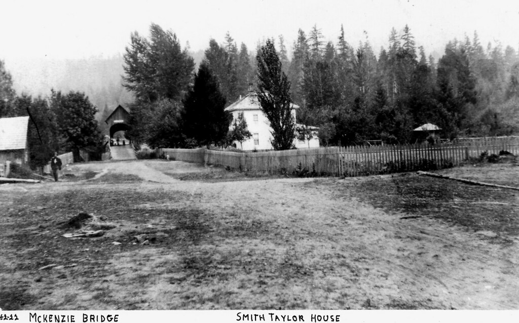 McKenzie Bridge Oregon Covered Bridge, and Smith Taylor Ho… Flickr
