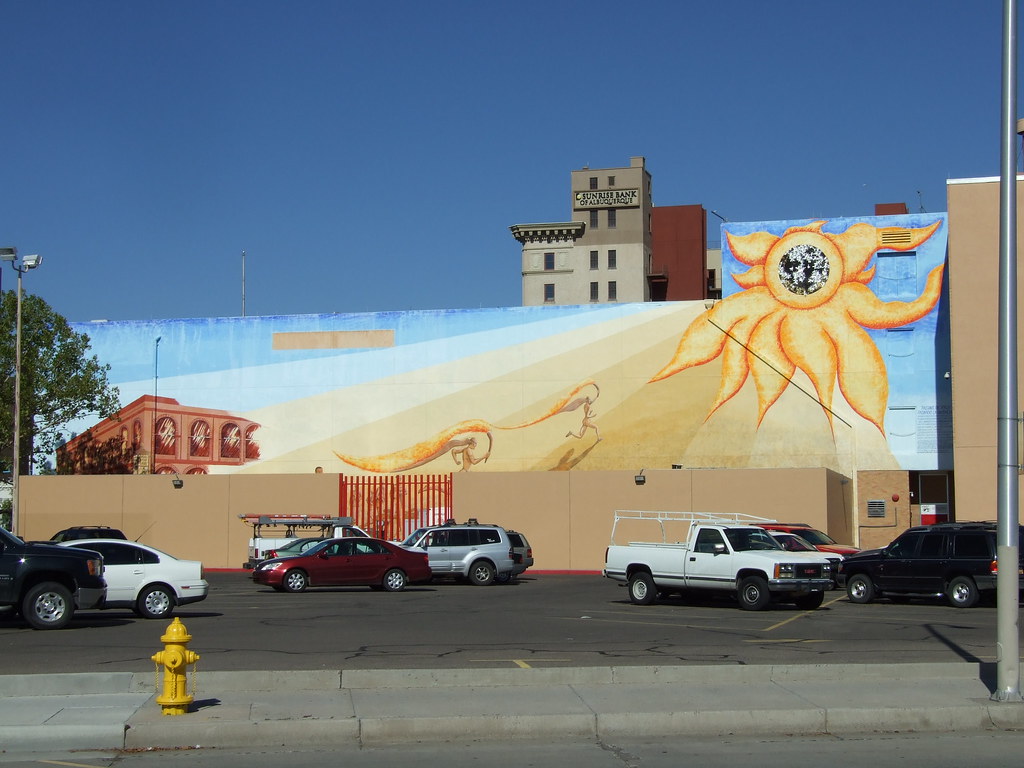 Wall Mural, Albuquerque, NM Ken Lankshear Flickr