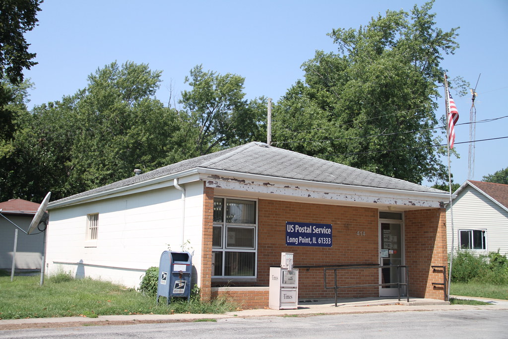 Long Point IL, Post Office, 61333, Long Point Illinois, Livingston