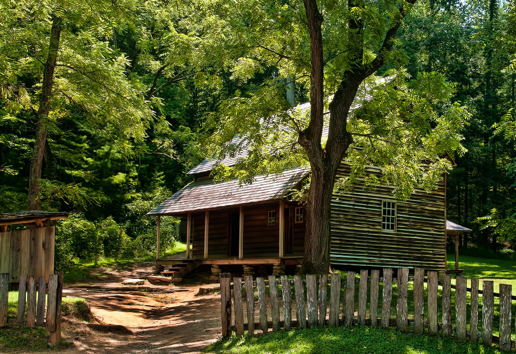 Tipton House Cades Cove (HDR) built in the early 1870's … Flickr