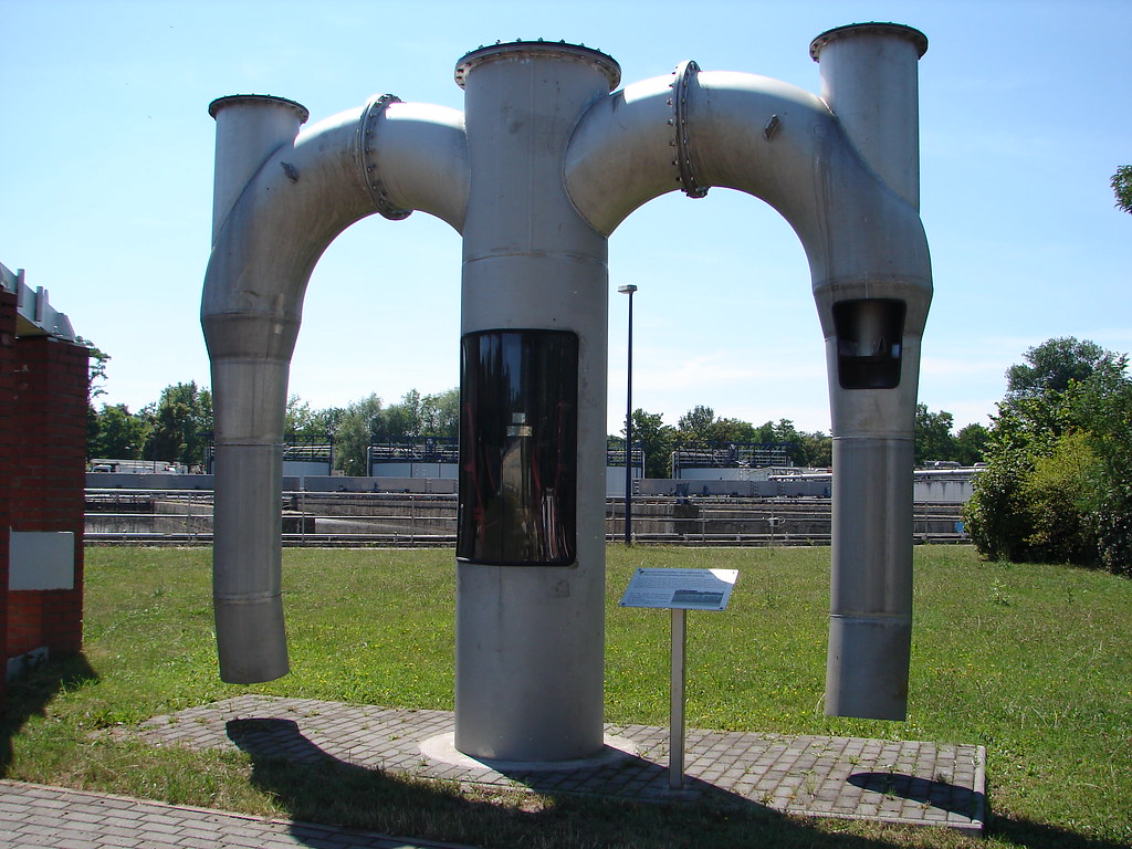 Sewage treatment plant Photo Credit Gwen Potter Flickr