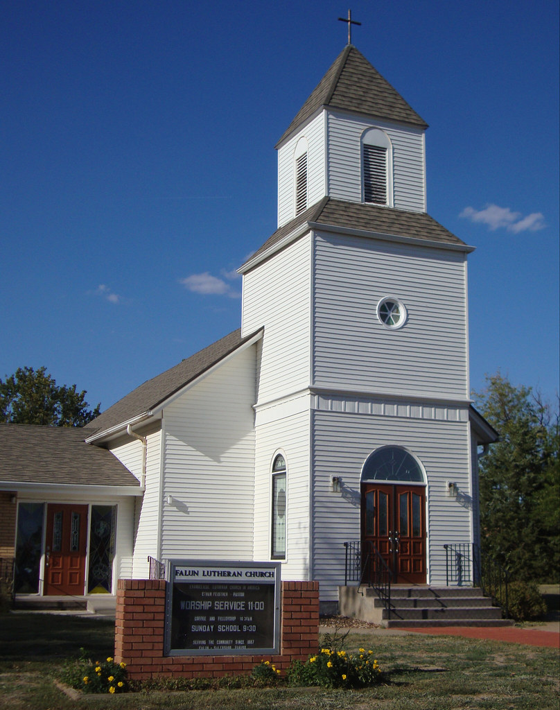 Falun Lutheran Church (Falun, Kansas) Falun is a nice litt… Flickr