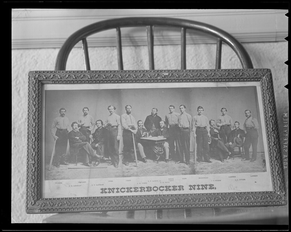 Knickerbocker Nine, 1864 photograph File name 08_06_02744… Flickr