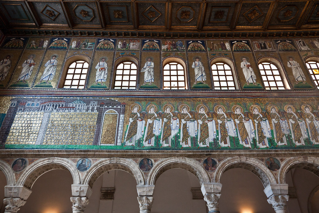 Basilique SaintApollinaireleNeuf de Ravenne Feel free t… Flickr