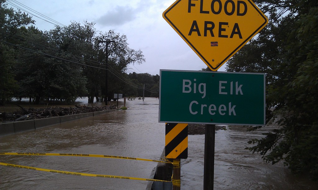 Route 7 Delaware Ave in Elkton, MD Flooding in Elkton, Md … Flickr