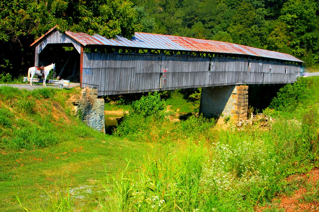 Zion Covered Bridge near Bardstown KY WeGoSail Flickr