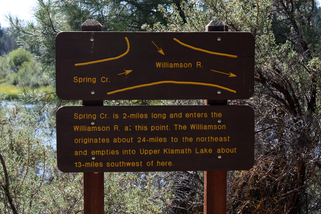 Junction of the Williamson River and Spring Creek. Collier… Flickr