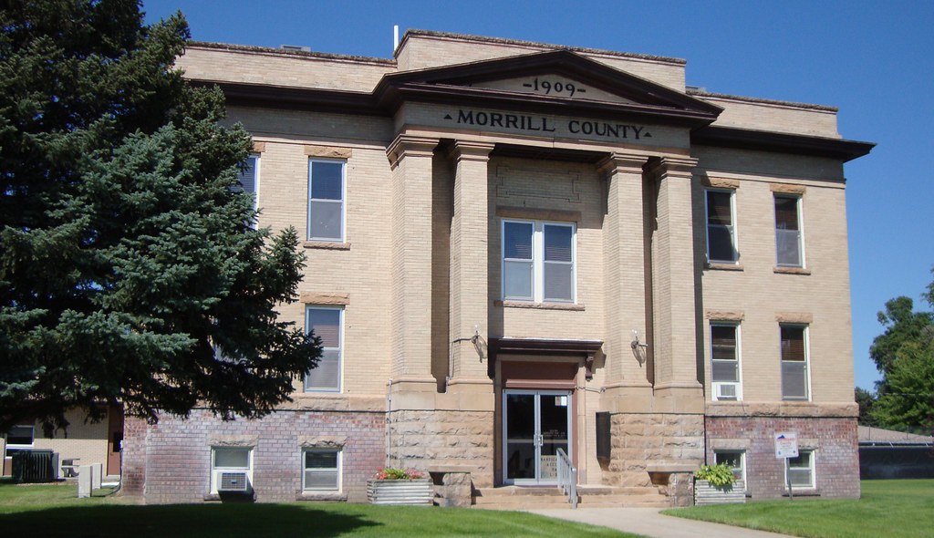 Morrill County Courthouse (Bridgeport, Nebraska) This cour… Flickr