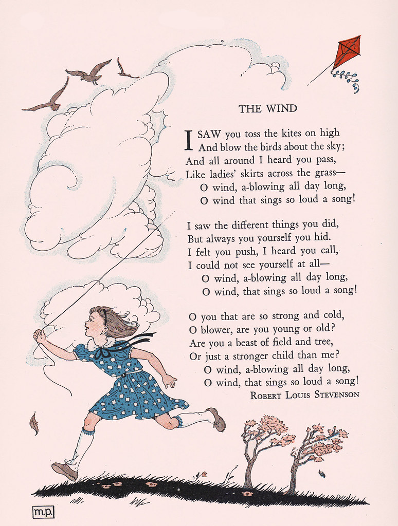 The wind Illustrated by Marjorie Peters. “Childcraft
