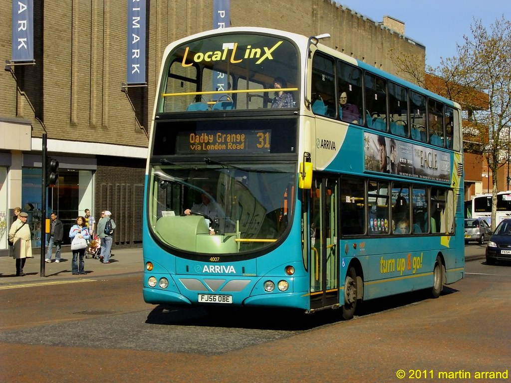 FJ56OBE 4007 arriva leicester martin arrand Flickr