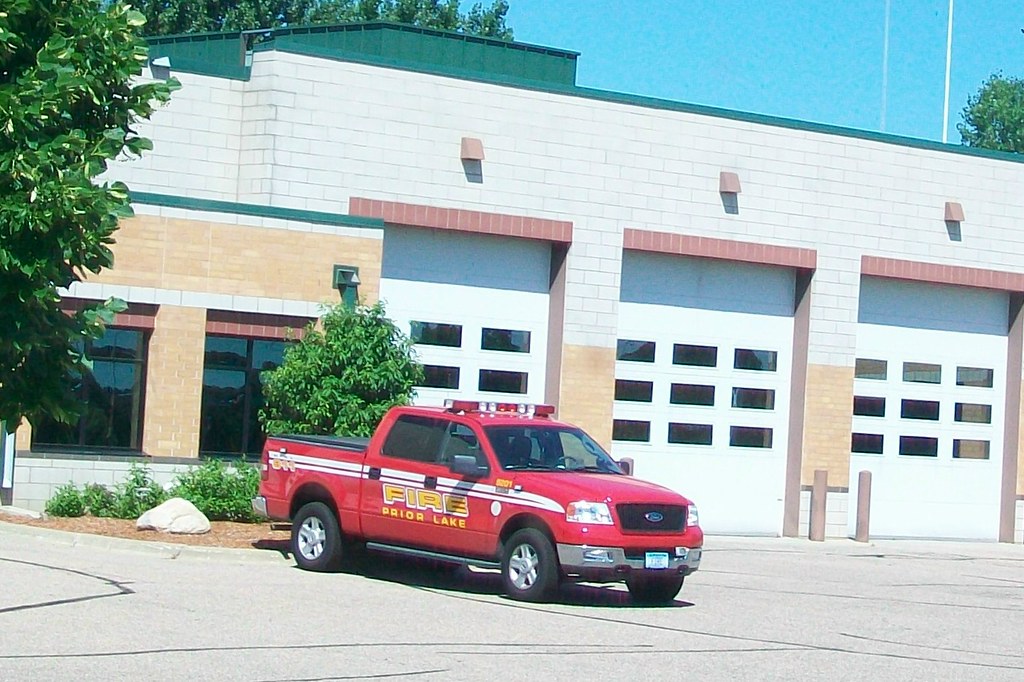 fire truck at Prior Lake Fire Department in Prior Lake, Mi… Flickr