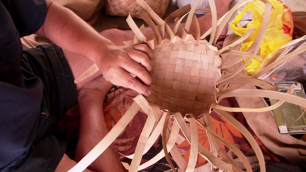 Lauhala basket Lauhala basket Lomi Hawaii Flickr