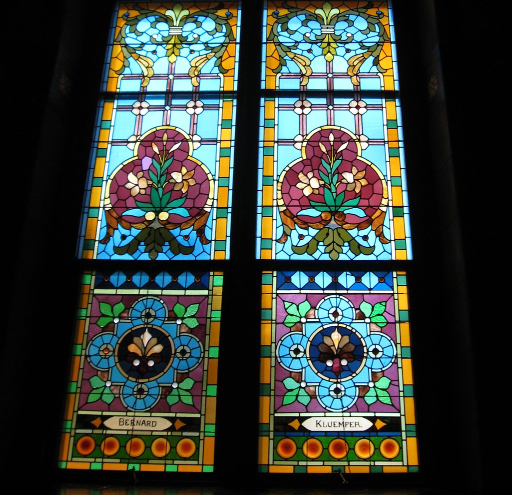 Stained Glass Window at Old Saint Mary's Old St. Mary's Ch… Flickr