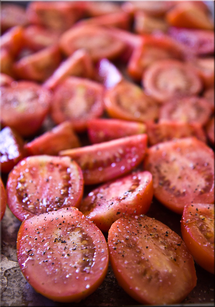 Roasted Plum Tomatoes The tomatoes are ripening faster tha… Flickr