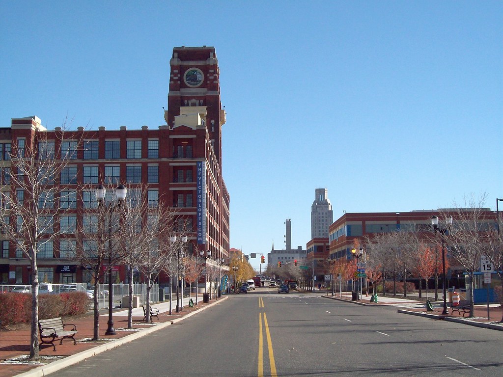 Market Street Camden NJ Looking up Market Street in Camden… Flickr