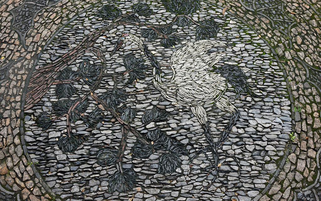 Crane paving Master of the (Fishing) Nets Garden (Wang Shi… Flickr