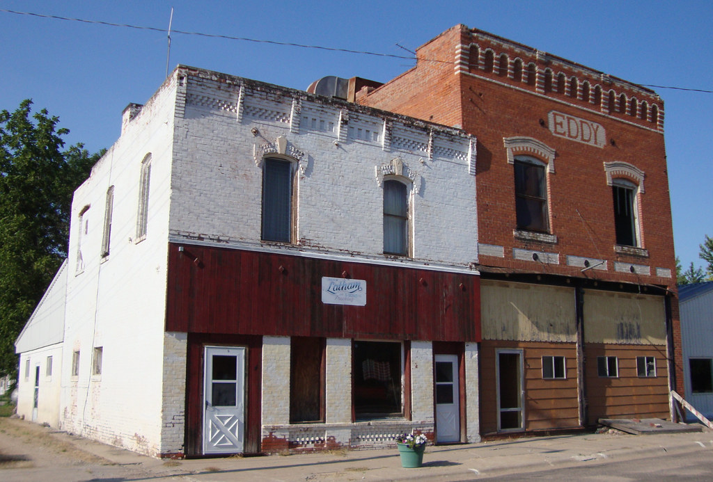 Storefront Buildings (Republic, Kansas) Republic is a smal… Flickr