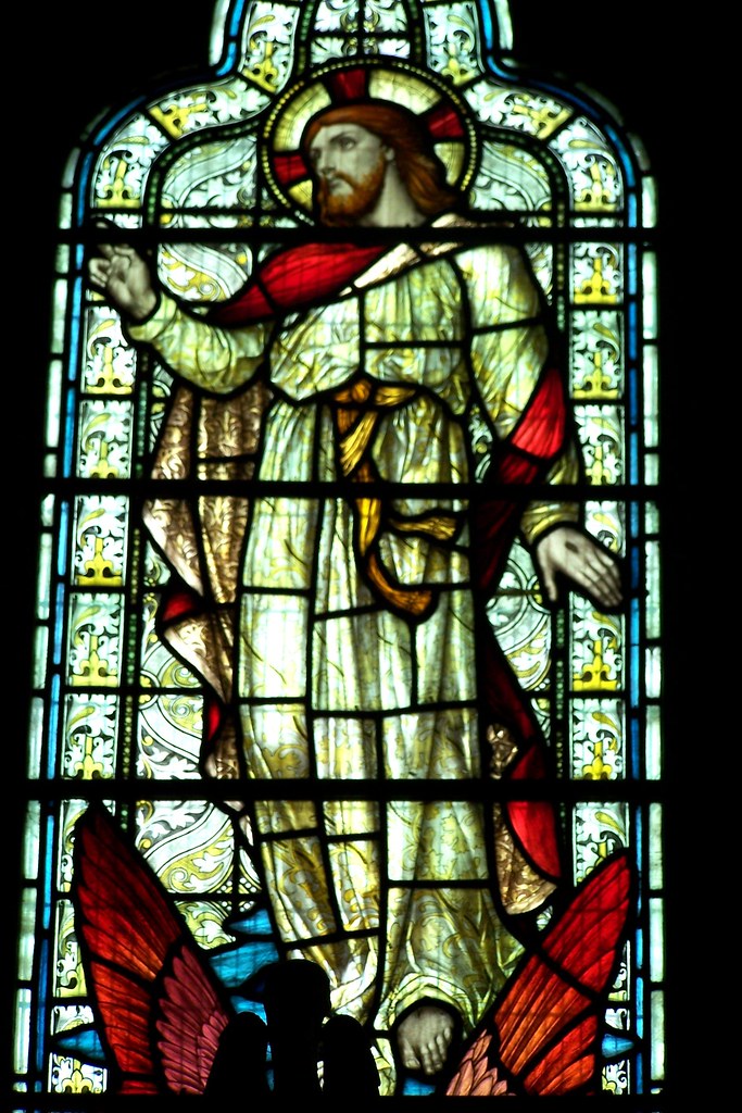 Birstwith church Yorkshire Detail Ascension stained glas… Flickr
