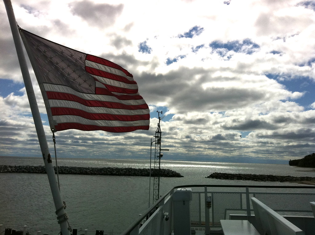Car ferry to Washington Island Marc Buehler Flickr