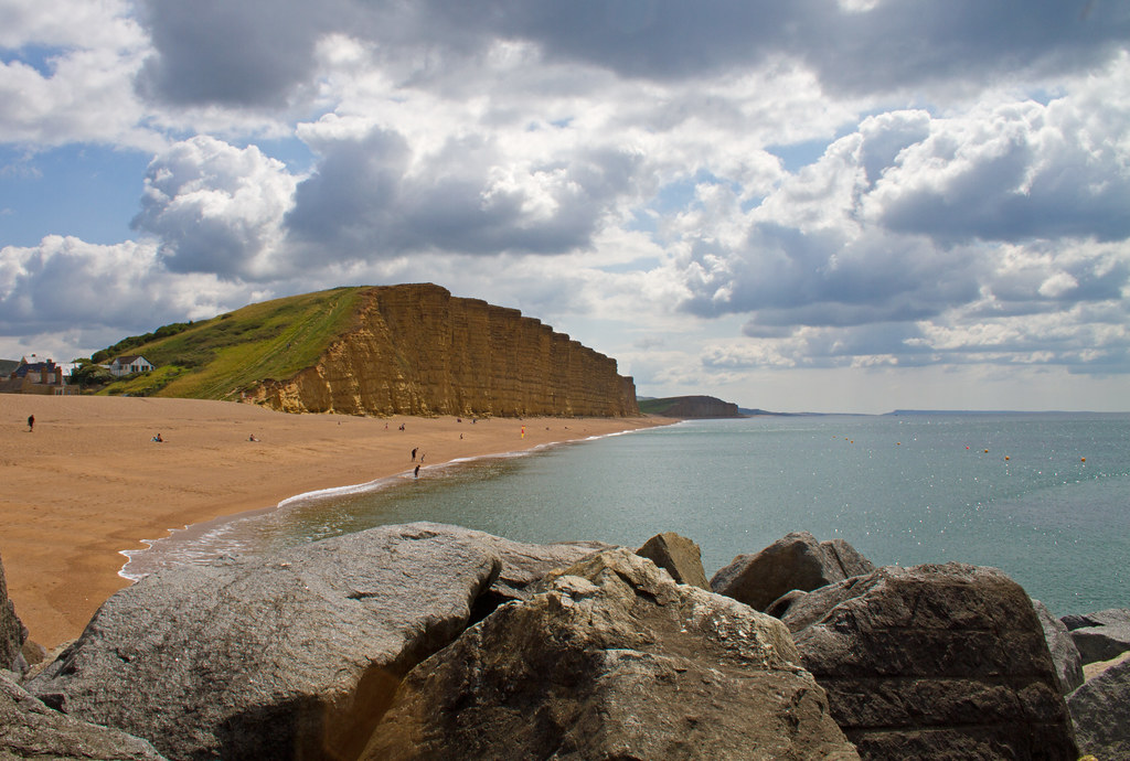 West Bay, Dorset, England West Bay, Dorset, England from t… Flickr