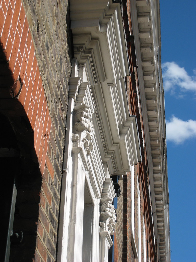 Church Row, Wandsworth, London (1723) Doorcase (seen from … Flickr