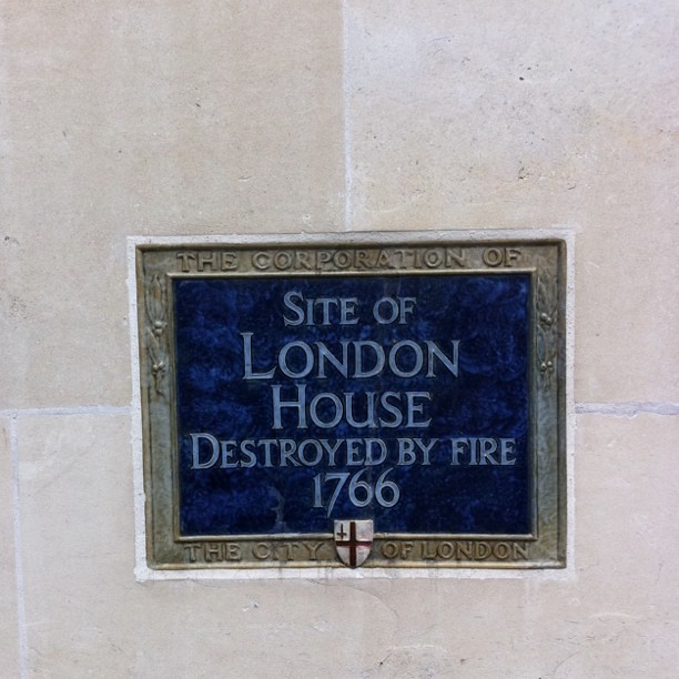 London House Destroyed by fire in 1766 Dietmar Flickr