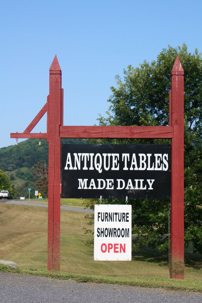 Antique Tables Made Daily Photo by Kevin Borland. Flickr