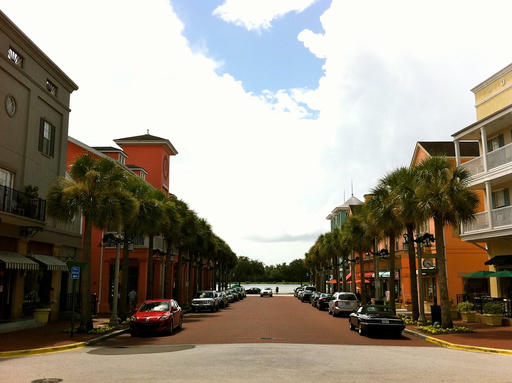 Celebration, Florida, Downtown Rick b Flickr