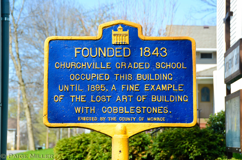 Churchville, NY Founded 1843. Churchville graded school oc… Flickr