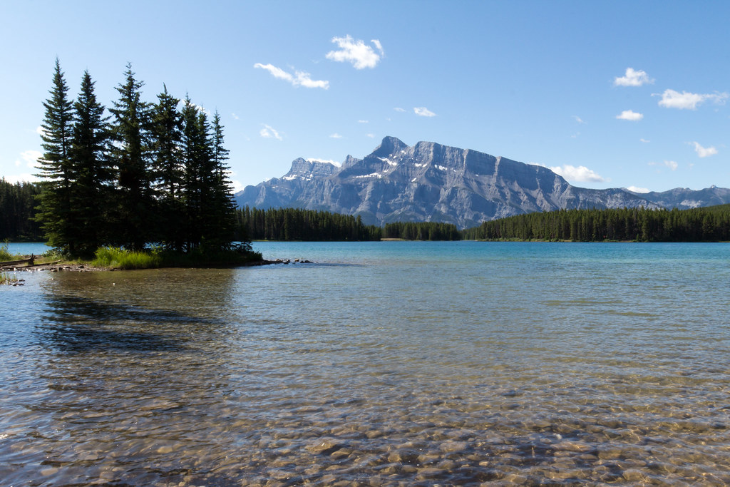 Lac Two Jack Parc National de Banff Ouest Canadien Franck Manogil