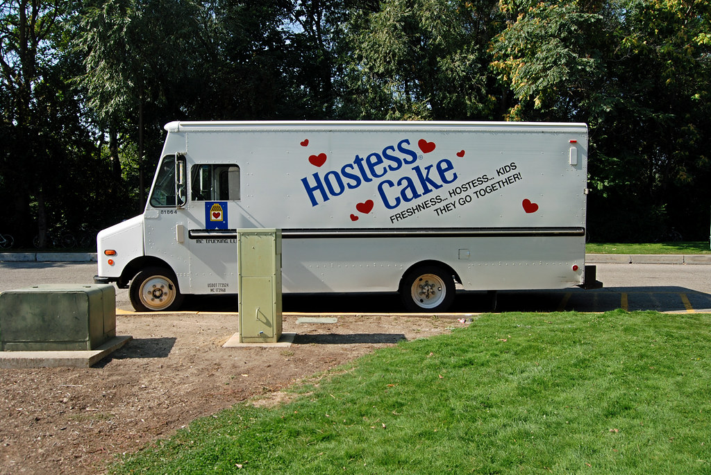 Hostess Cakes Delivery Truck Boise, Idaho 91011 Roadsidepictures