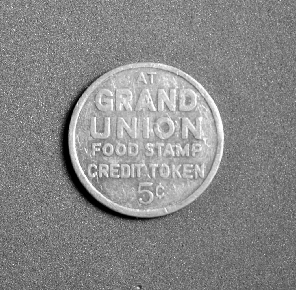 Grand Union Food Stamp Token 5 cents.A UGotaHaveArt Flickr