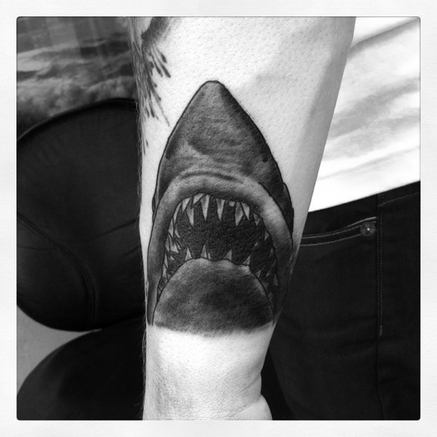 Tattoo #Tattoos #Tattooing #Shark #Jaws | Matthewmiskol | Flickr 612_x_612_jpg