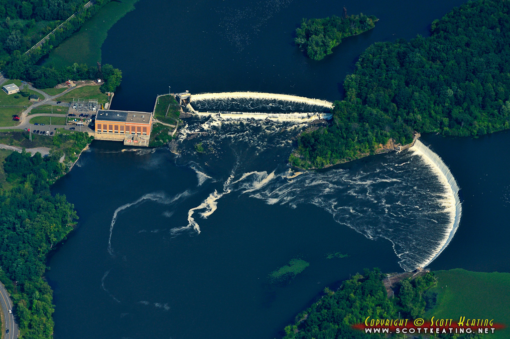 Mohawk River Crescent Station, NY Dam on the Mohawk Rive… Flickr