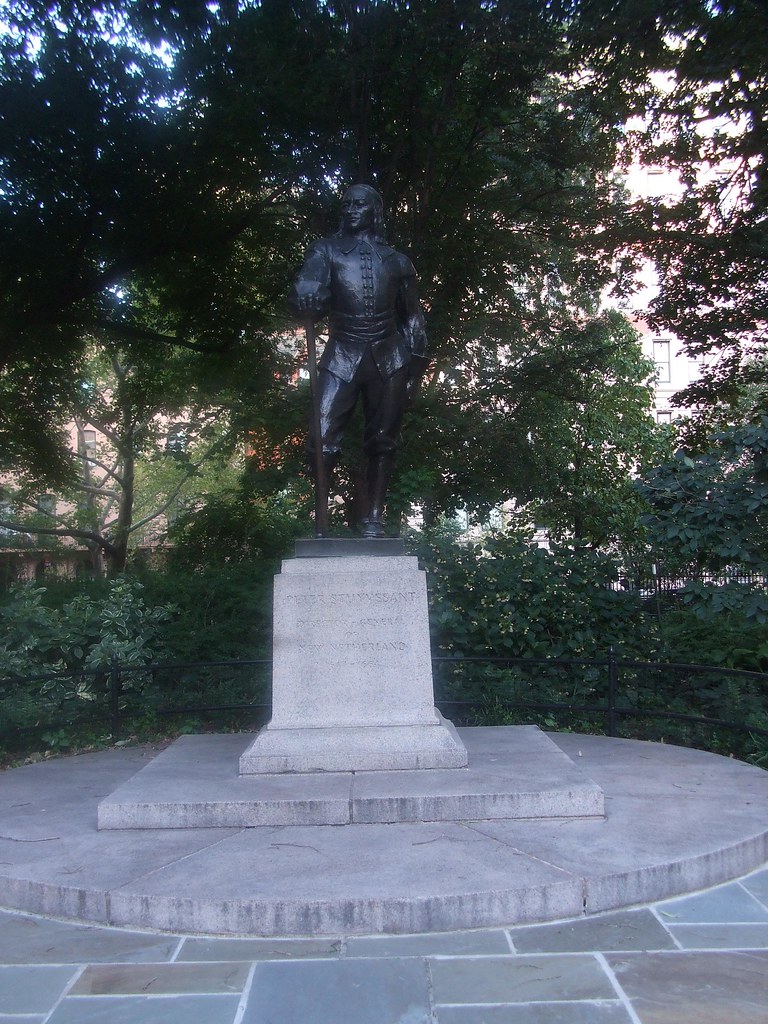 Stuyvesant statue in Stuyvesant Park, New York Haydn Blackey Flickr