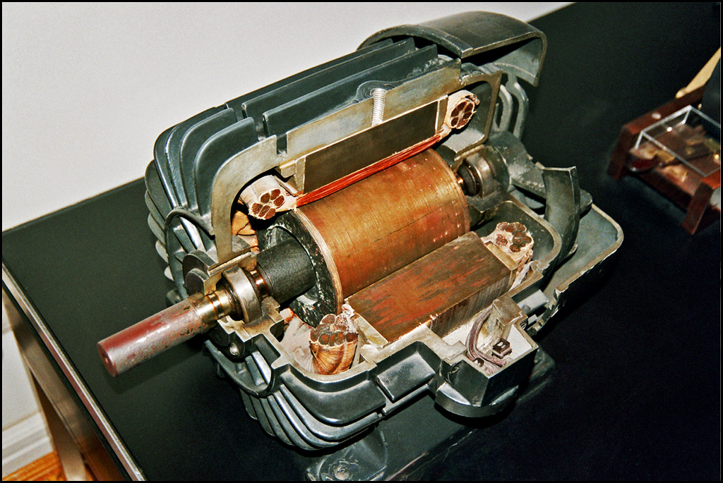 Model of a motor Tesla's museum The Nikola Tesla Museum … Flickr