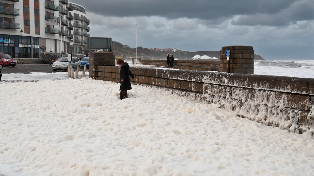 Stormy Weather in Scarborough It may have been December bu… Flickr