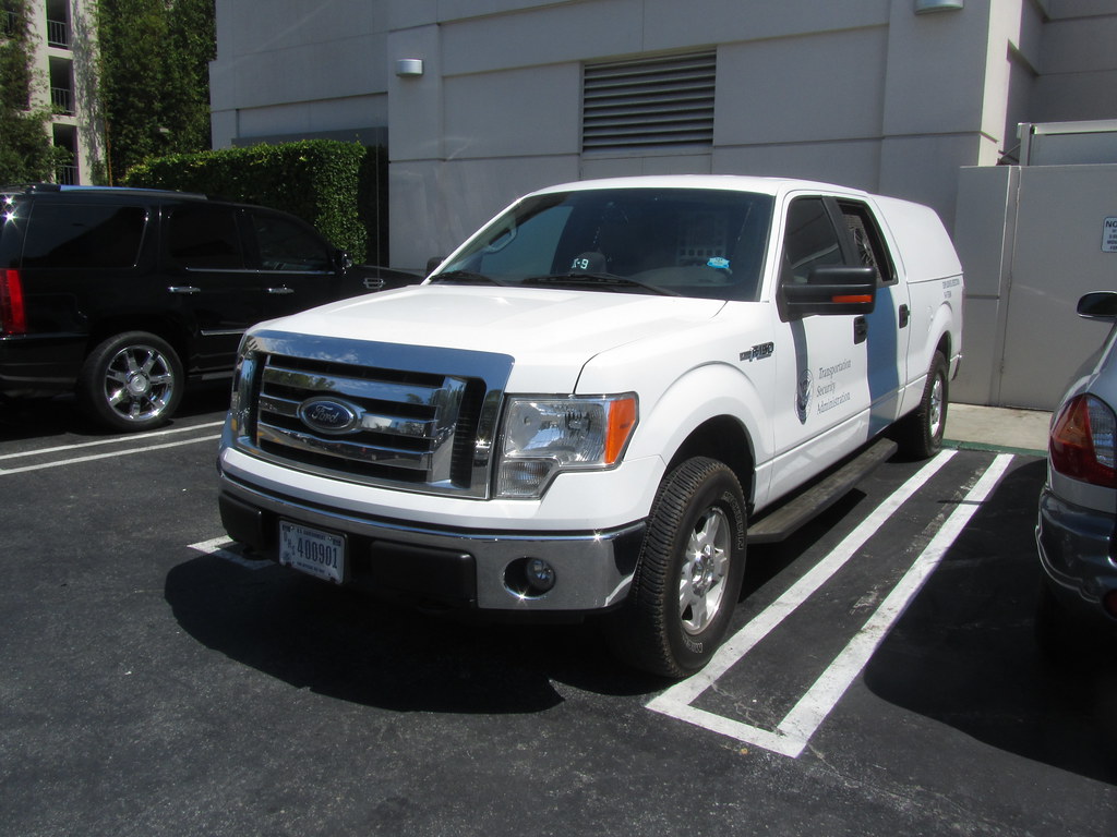 TSA Explosives Detection K9 Team Ford F150 Truck. Stan F Flickr