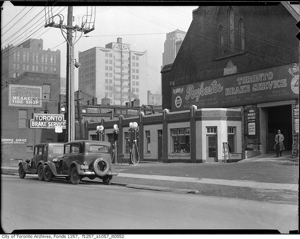 BritishAmerican gas station, Queen Street West, near York… Flickr