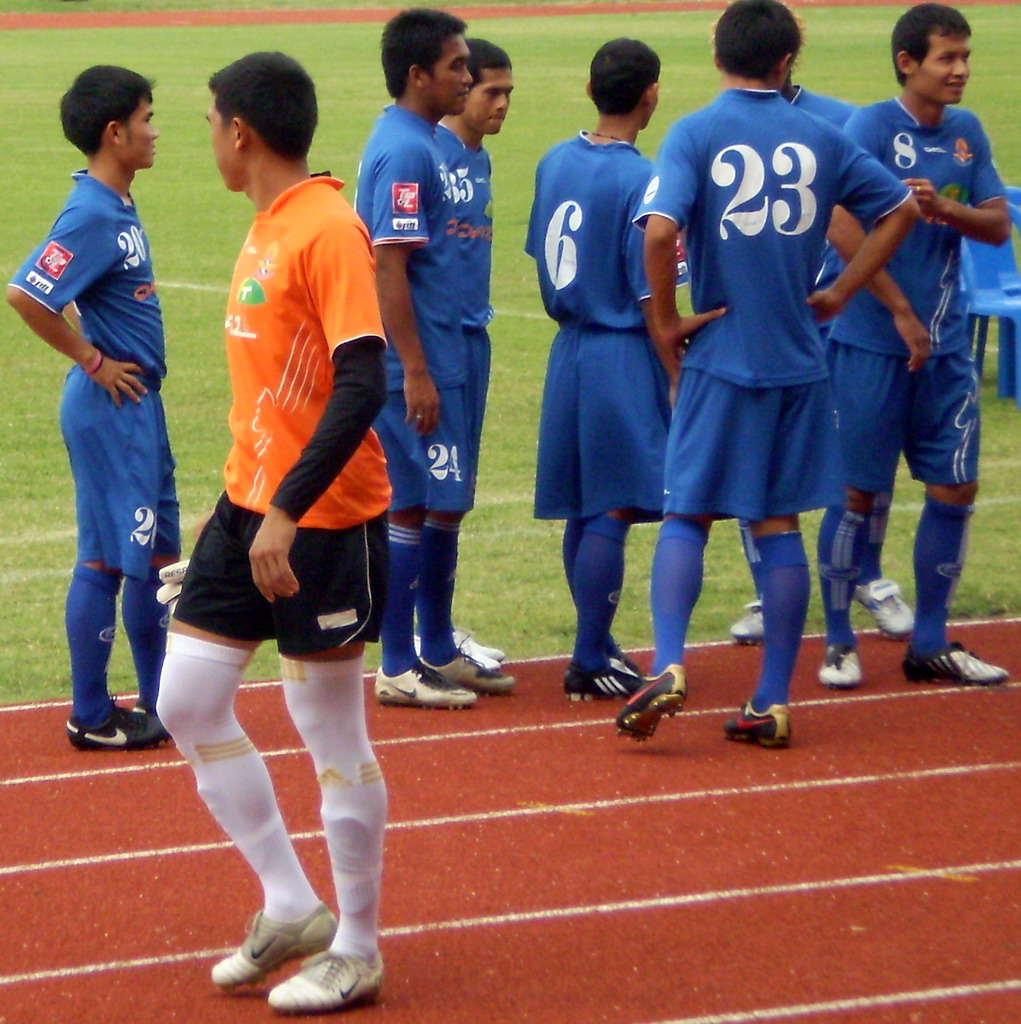 soccer players in overtheknee socks pwlcds Flickr