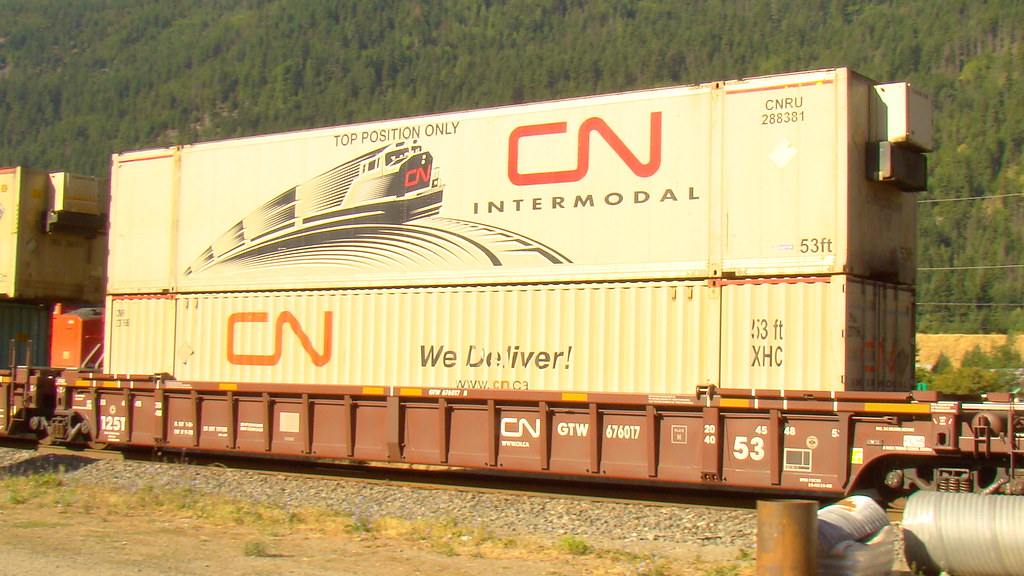 CNRU 288381 Container. Boston Bar BC.CN 53' Refrigerated S… Flickr