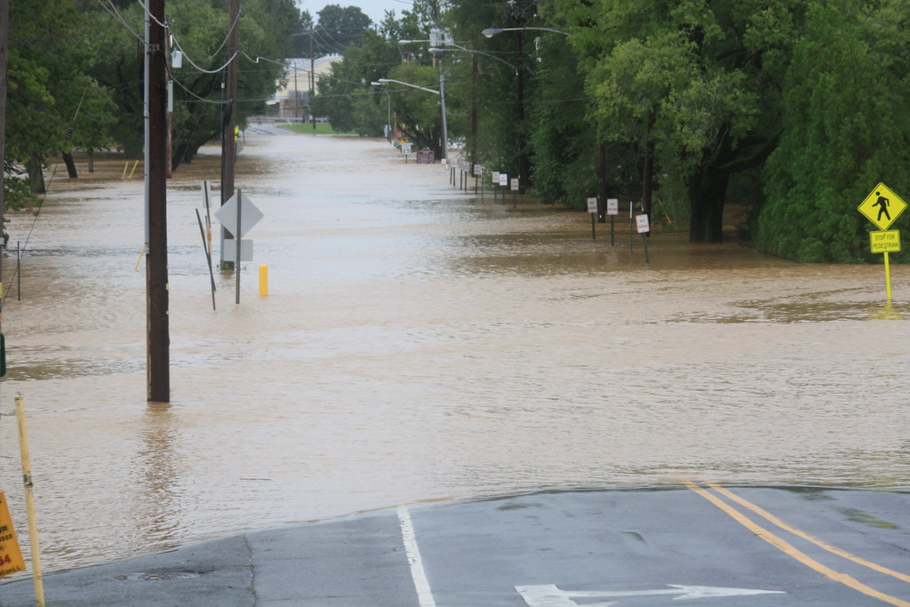 Big Elk Creek overflows in Elkton, MD Flooding in Elkton, … Flickr