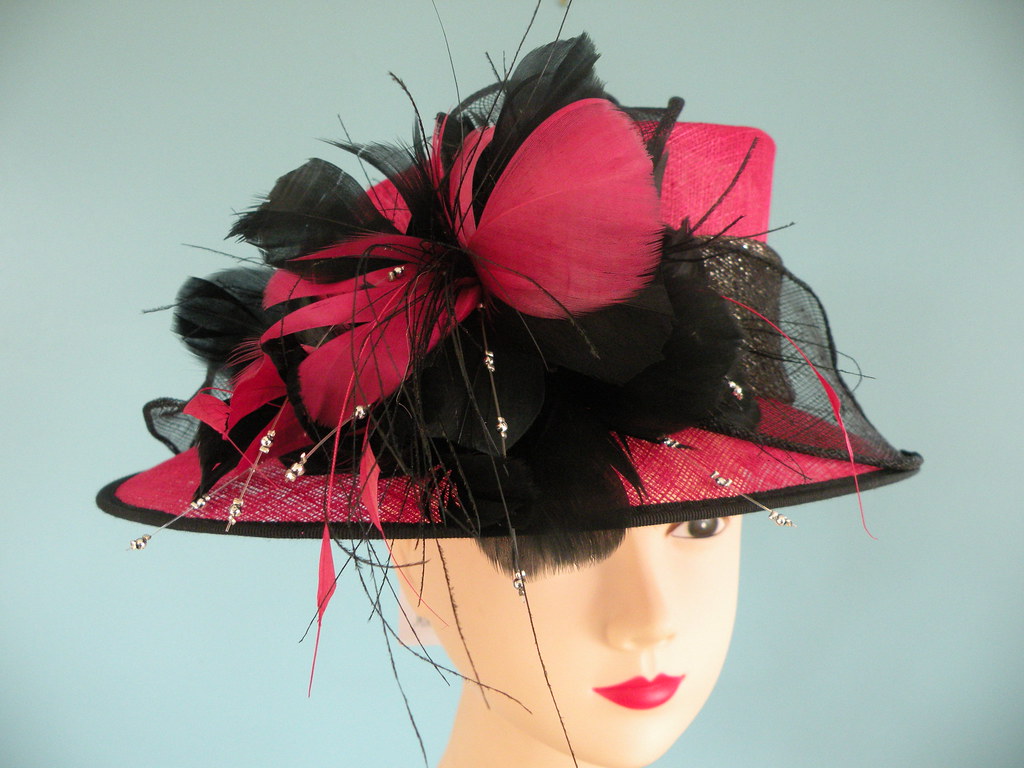 FH1030 Jacques Vert, Ladies Formal / Wedding Hat. Pink / B… Flickr