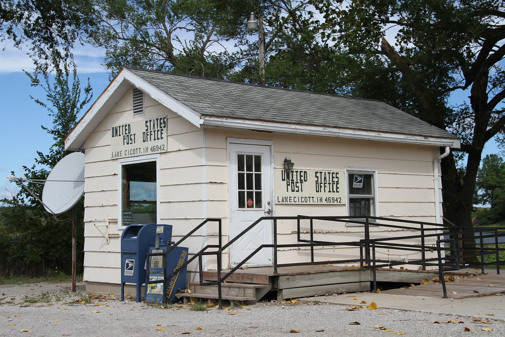 Lake Cicott IN, Post Office, 46942, Lake Cicott Indiana, C… Flickr